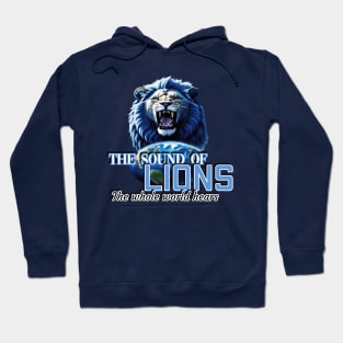 The sound of lions, all over the world Hoodie